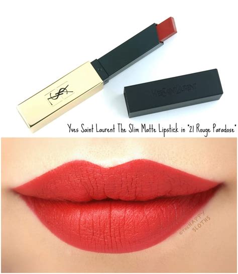 ysl lipstick 7 review|YSL matte lipstick online review.